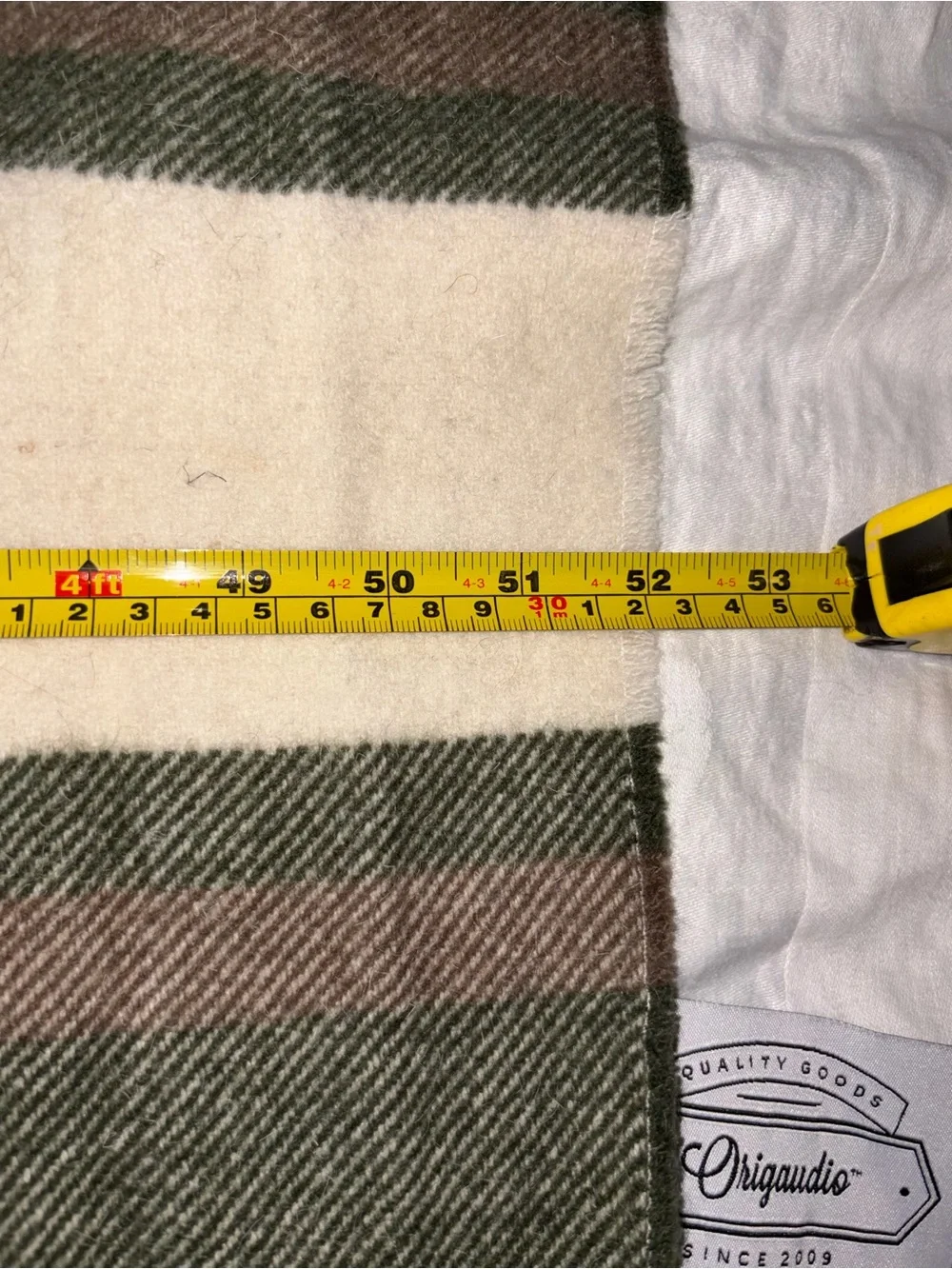 Like new Origaudio Elliston Wool blend blanket